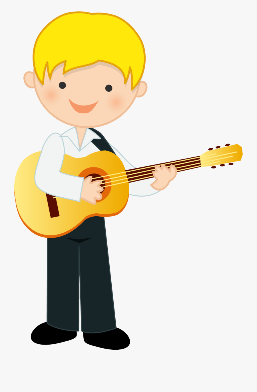 Transparent Guitar Clip Art - Musician Clipart, Transparent Clipart