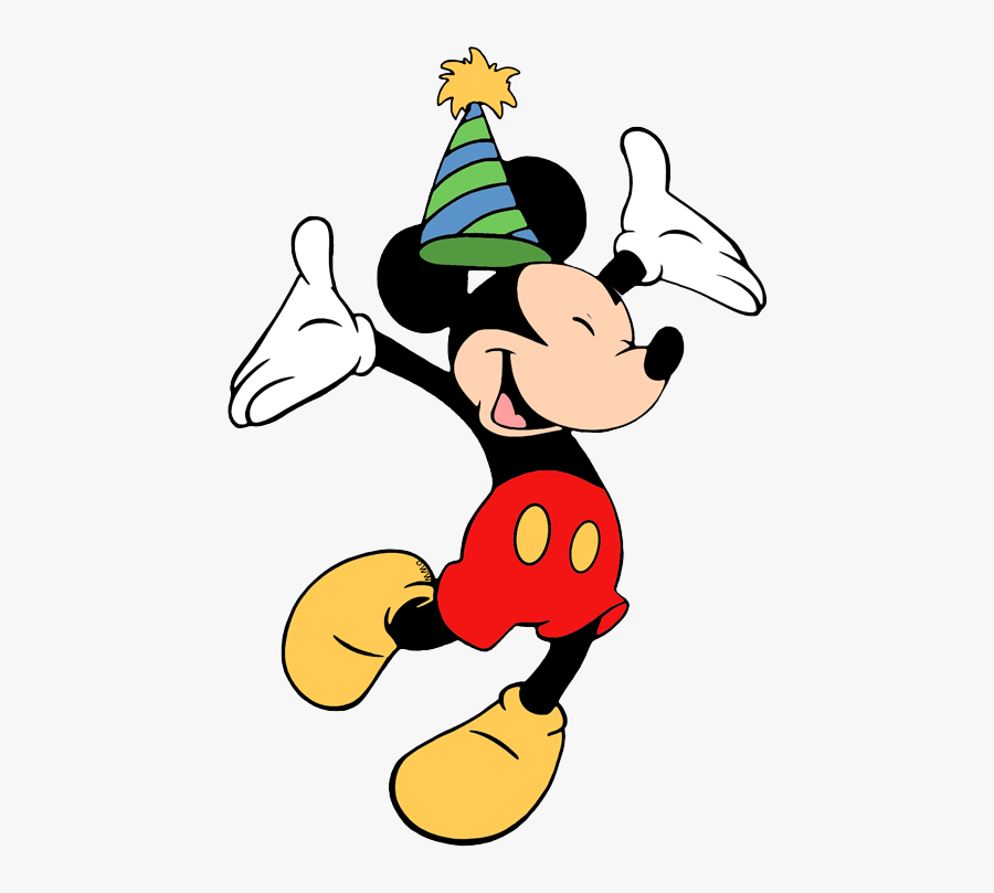 Disney Birthdays And Parties - Gif Mickey Mouse Png, Transparent Clipart