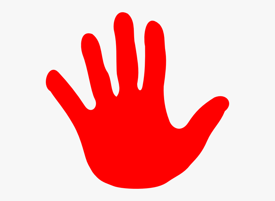 Hand Stop Sign Clipart - Clip Art Stop Hand, Transparent Clipart