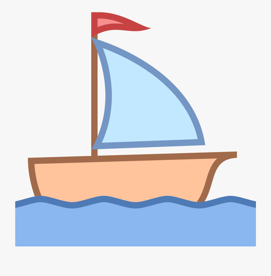 Sailing Boat Clipart Little Boat - Transparent Background Boat Clipart, Transparent Clipart