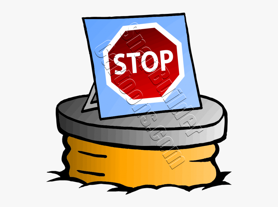Rat Stop Sign - Road Safety Green Cross Code, Transparent Clipart