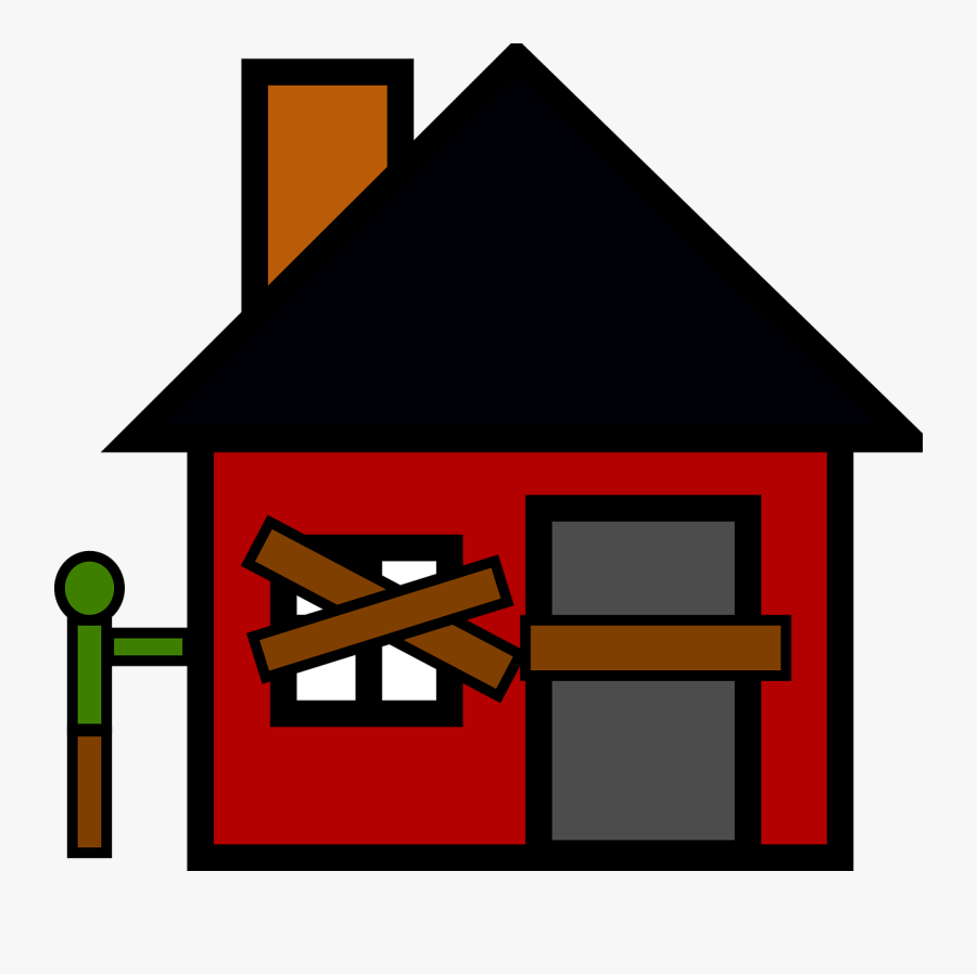 Commons Clipart House - House Made By Different Shapes, Transparent Clipart