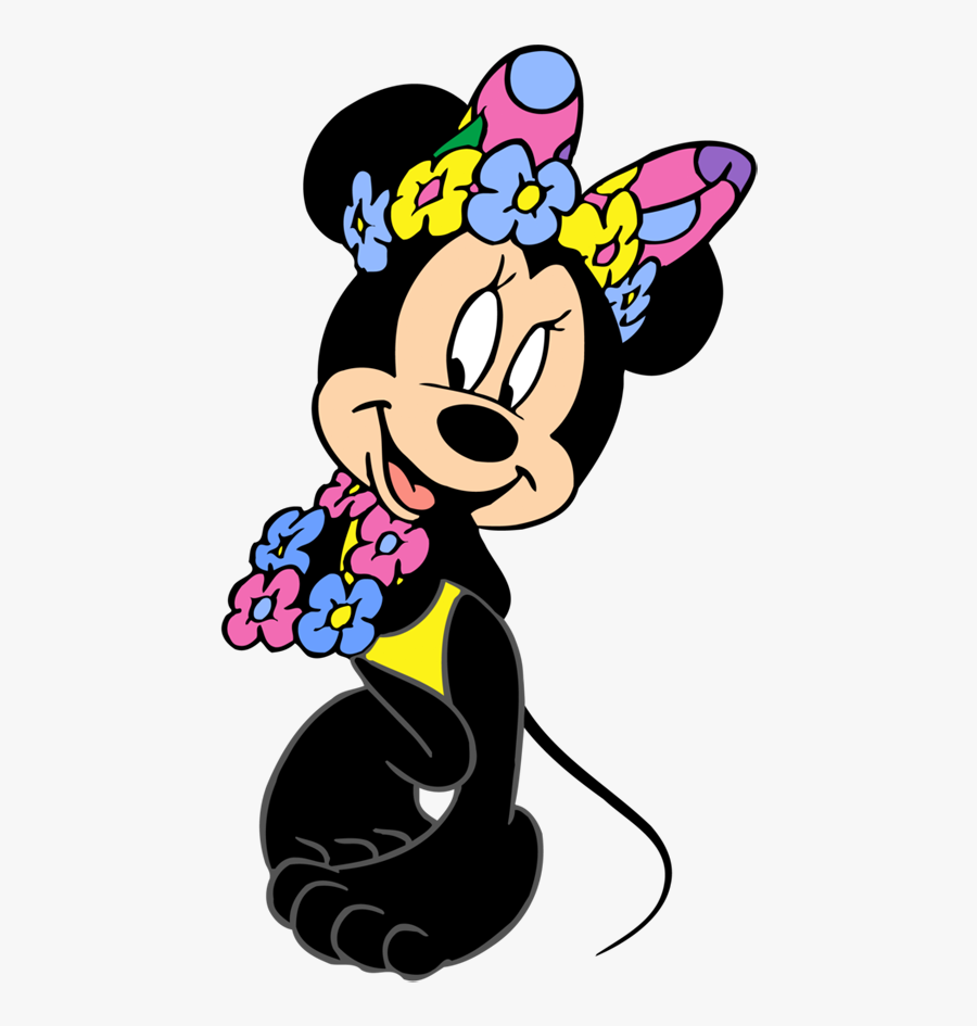 Transparent Swimming Clipart Png - Minnie Mouse In A Bathing Suit, Transparent Clipart