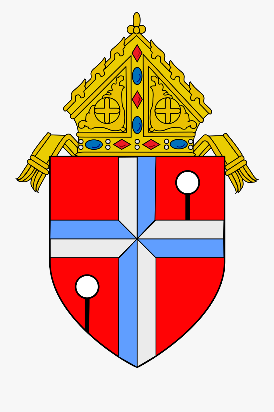 Roman Catholic Diocese Of Honolulu - Roman Catholic Diocese Of Charlotte Logo, Transparent Clipart