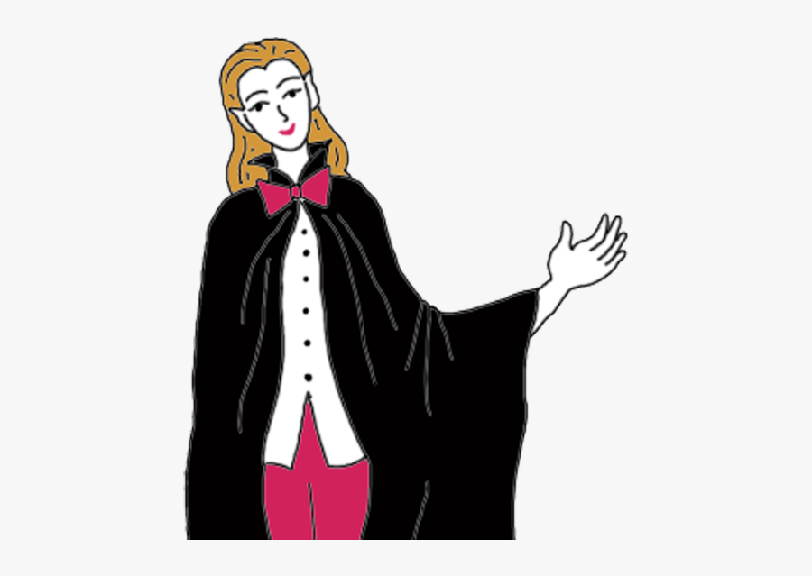 Vampire - Female Vampire Bite Human Blood, Transparent Clipart