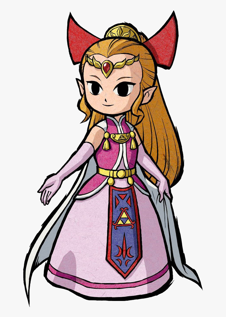 Princess Zelda - Legend Of Zelda Four Swords Zelda , Free Transparent