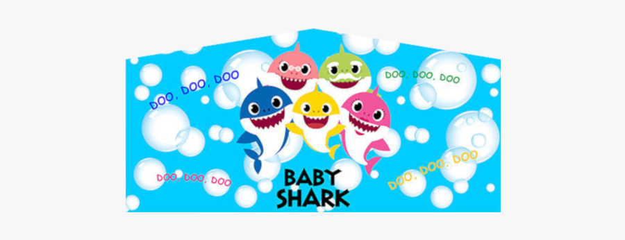 Baby Shark Bounce House Combo Art Panel - Baby Shark Bounce House, Transparent Clipart