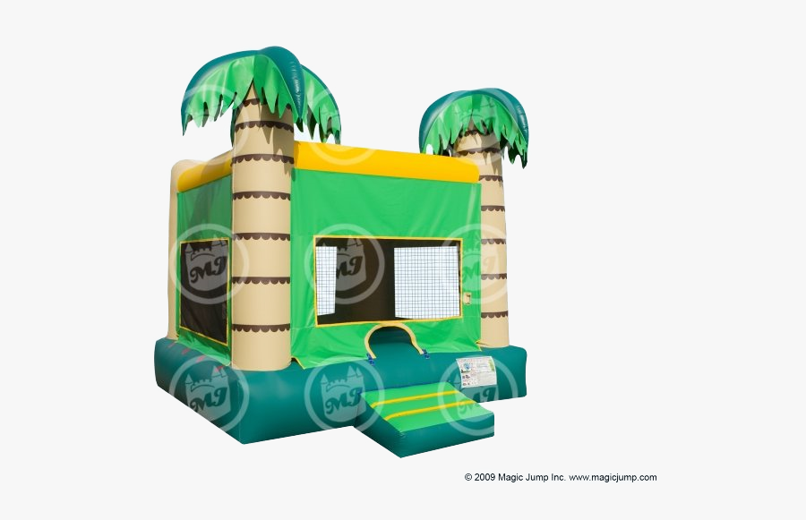 Themed Bounce Houses - Tropical Moonbounce, Transparent Clipart