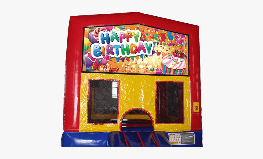 Bounce House Birthday For Rent - Inflatable, Transparent Clipart