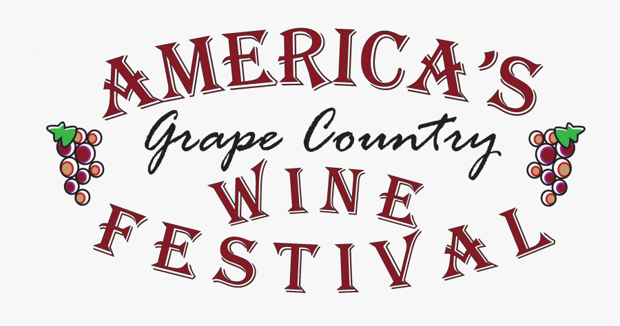America"s Grape Country Wine Festival - America's Grape Country Wine Festival, Transparent Clipart