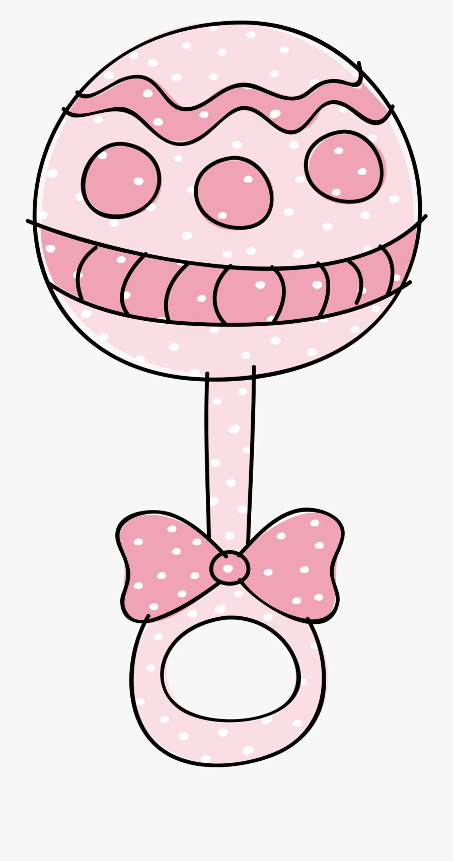 Pink Transparent Background Baby Rattle Clip Art , Free Transparent ...