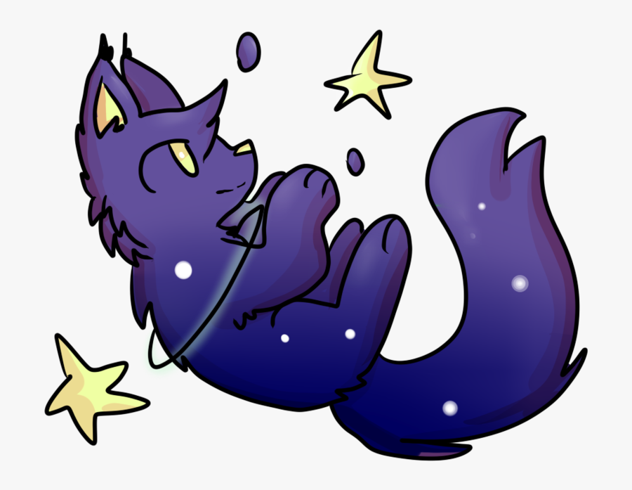 Space Cat By Winter - Cat Space Png, Transparent Clipart