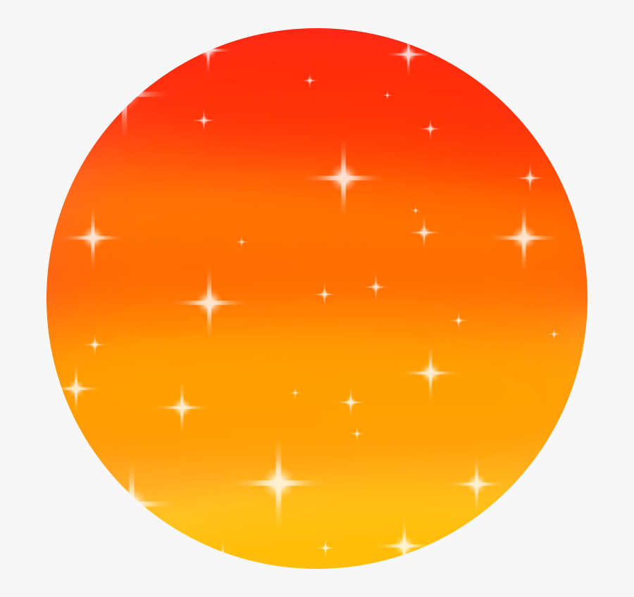 ✨

#sunset #galaxy #stars #space #red #orange #yellow - Circle, Transparent Clipart