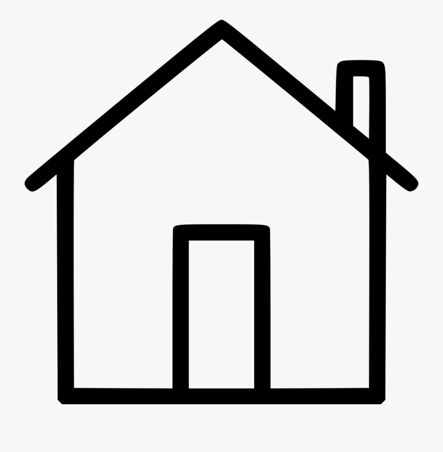 Home House Real Estate Property Comments - Building A House Outline, Transparent Clipart