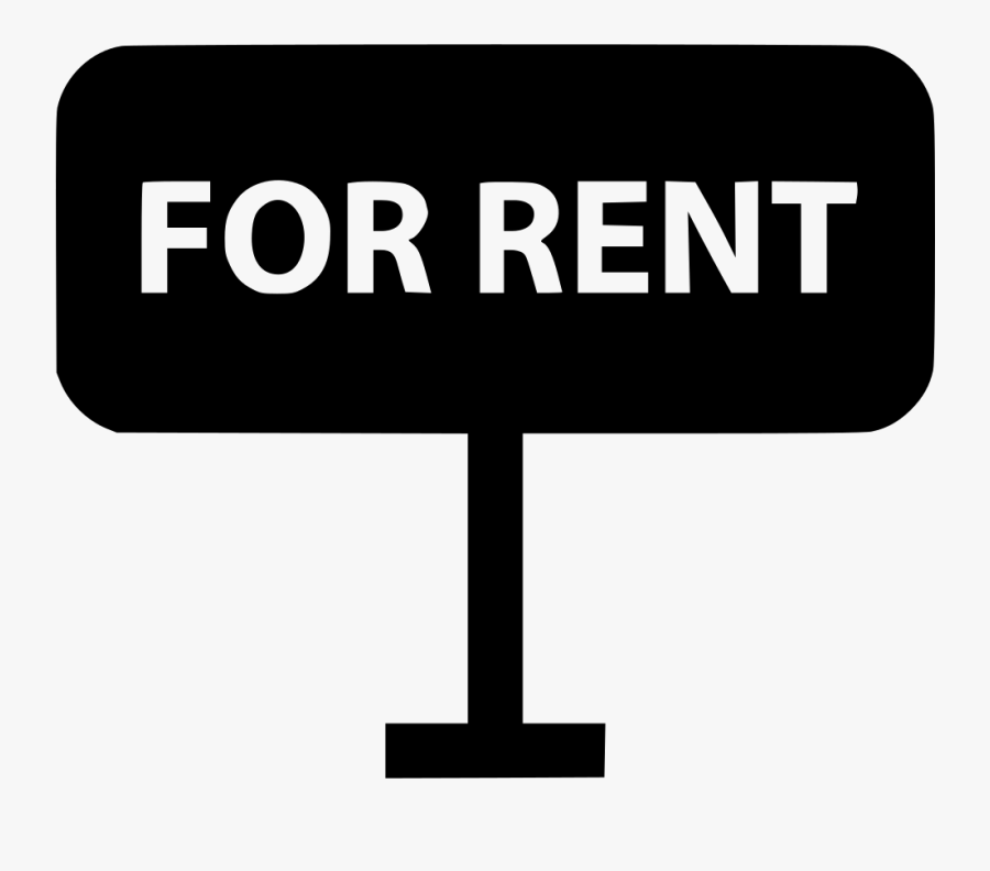 For Rent Sign Real Estate Home Svg Png Icon Free Download - Sign, Transparent Clipart