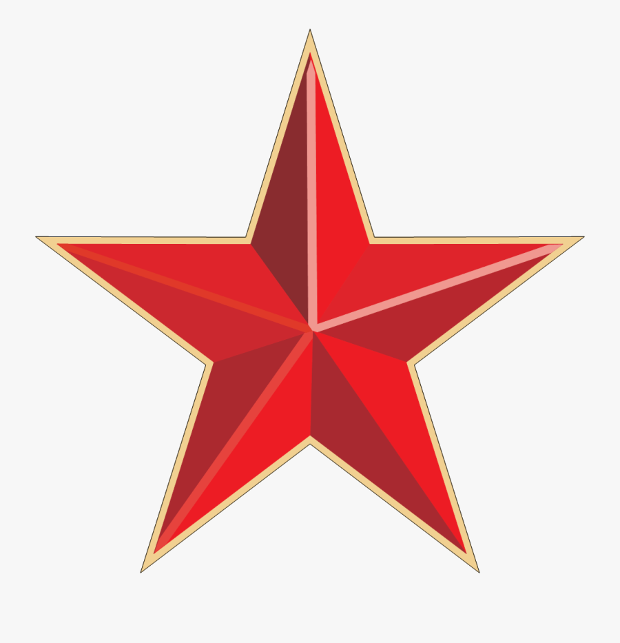 Red Gold Star - Star Icon Png Transparent , Free Transparent Clipart ...