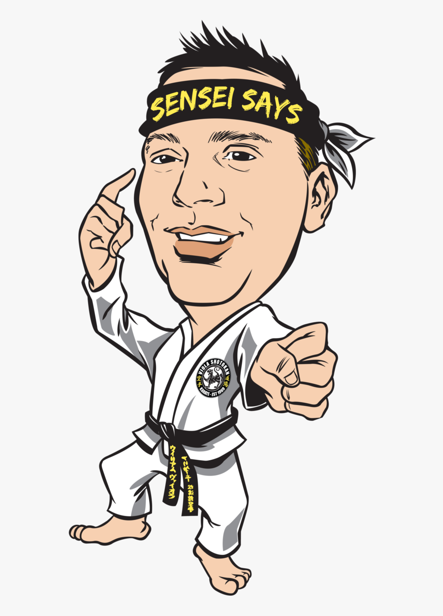 Sensei Says, Transparent Clipart