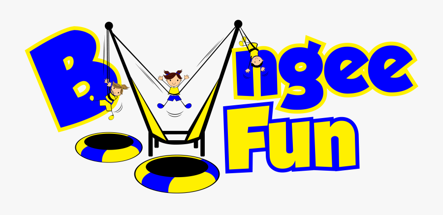 Bungee Fun - Bungee Jumping Trampoline Clipart, Transparent Clipart