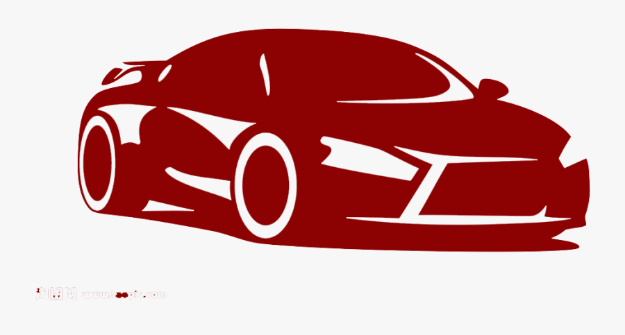 Sports Car Silhouette Car Tuning - Sports Car Silhouette Png , Free