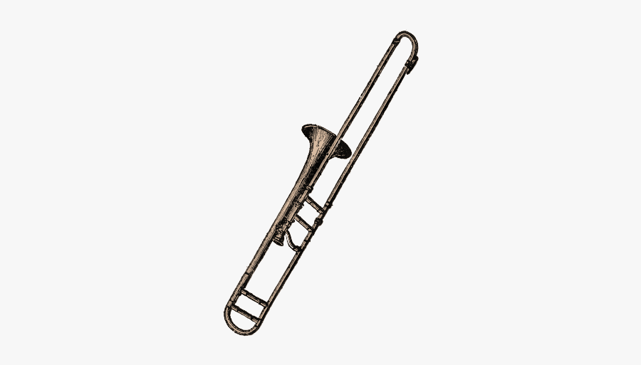 Types Of Trombone, Transparent Clipart