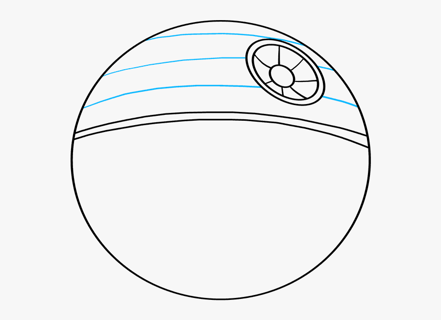 How To Draw Death Star From Star Wars, Transparent Clipart