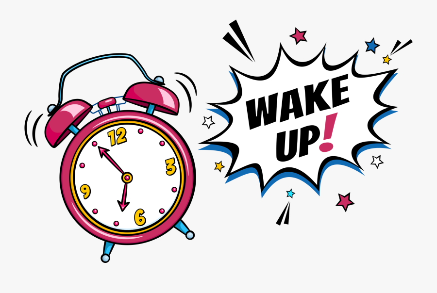 Waking Up Alarm Clock Cartoon Clipart , Png Download, Transparent Clipart