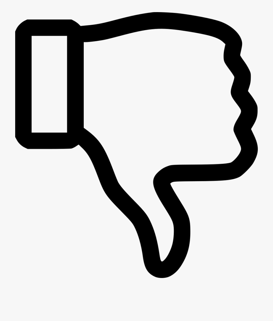 Thumbs Down Icon Png , Free Transparent Clipart - ClipartKey