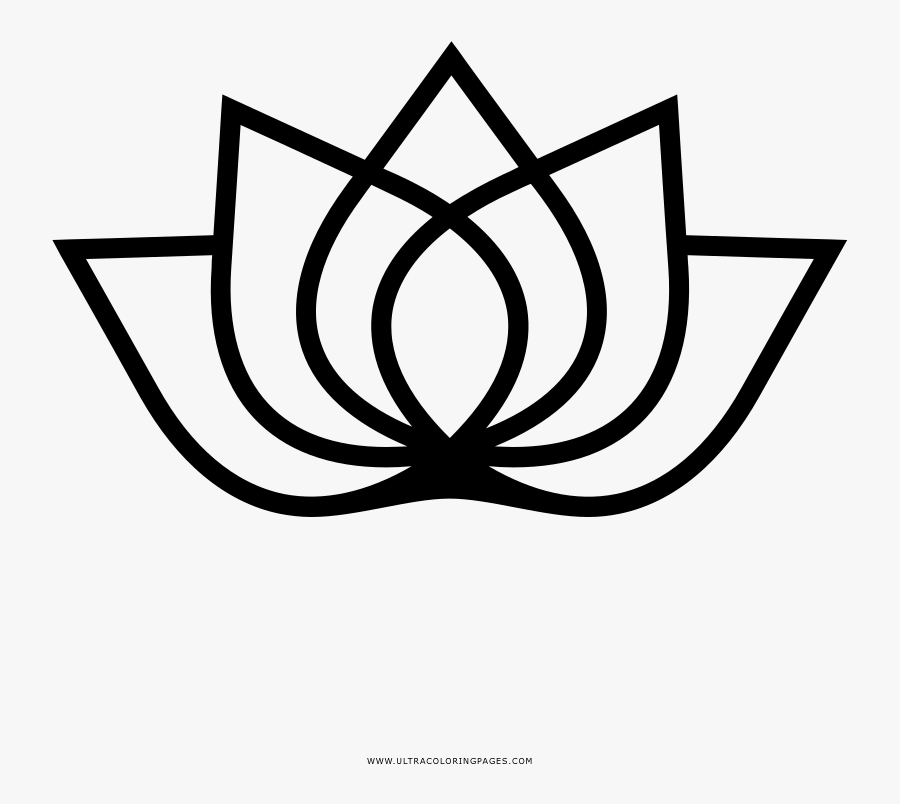 Lotus Flower Coloring Page - Nuclear Suppliers Group Logo, Transparent Clipart