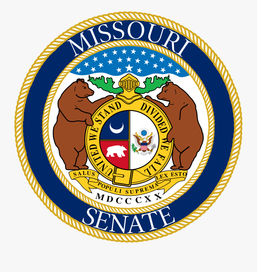 Speaking Clipart President Pro Tempore - Missouri Seal, Transparent Clipart