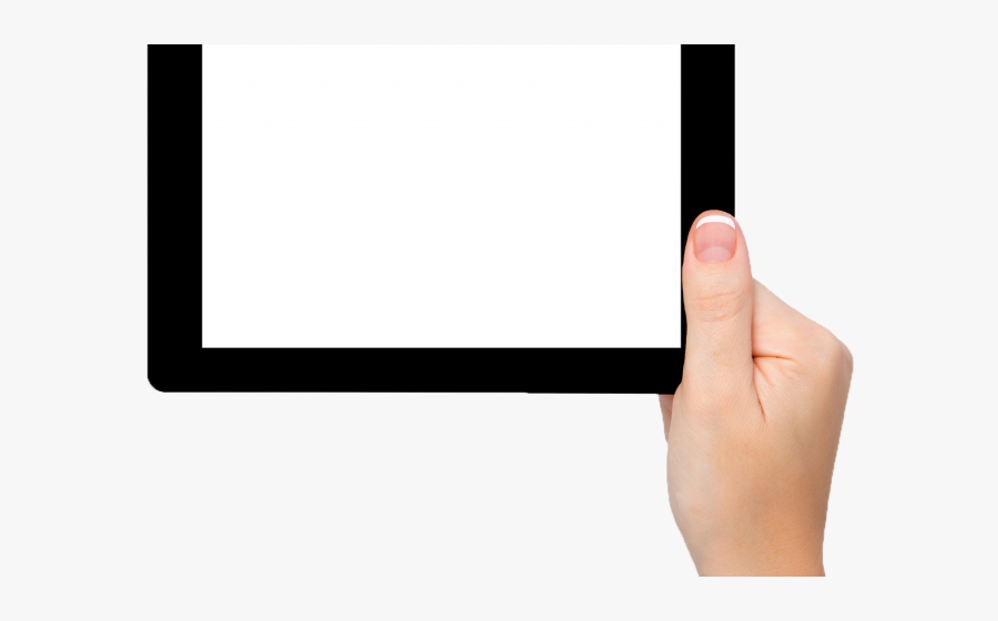 Tablet Clipart Hand - Tablet Computer, Transparent Clipart