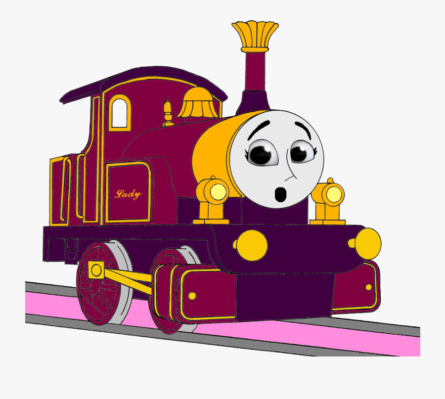 Lady"s Surprised & Frightend Face - Thomas And Friends Animated Lady, Transparent Clipart