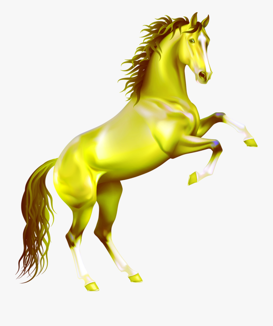 Arabian Horse Mustang Stallion Rearing Clip Art - Bay Mustang Horse Rearing, Transparent Clipart