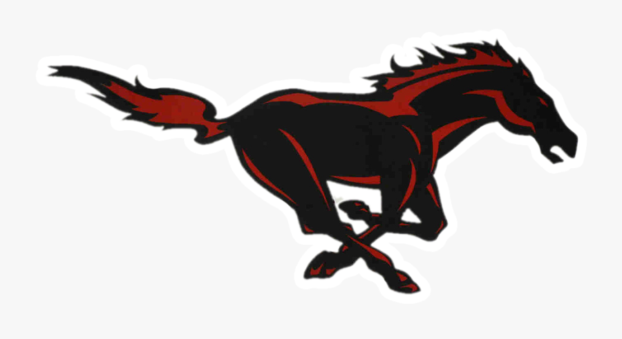 School Logo - High School Mustang Logo, Transparent Clipart