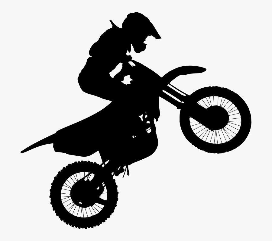 Download Motocross Motorcycle Vector Graphics Clip Art Silhouette ...