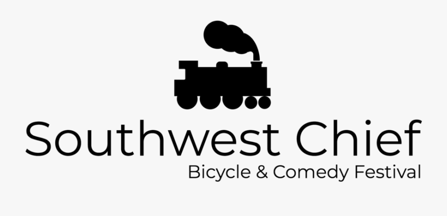 Sw Chief Bike Comedy Logo - Train Clip Art, Transparent Clipart