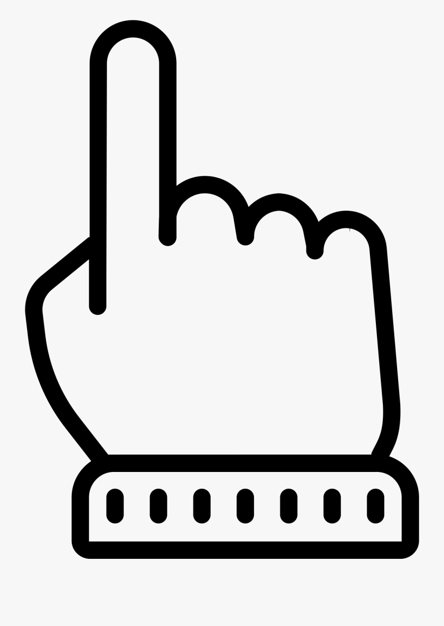 Transparent Finger Icon Png - Start A Blog From Your Phone, Transparent Clipart