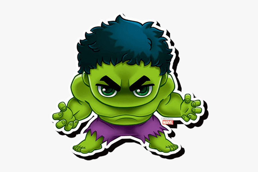 Hulk Chibi Png, Transparent Clipart