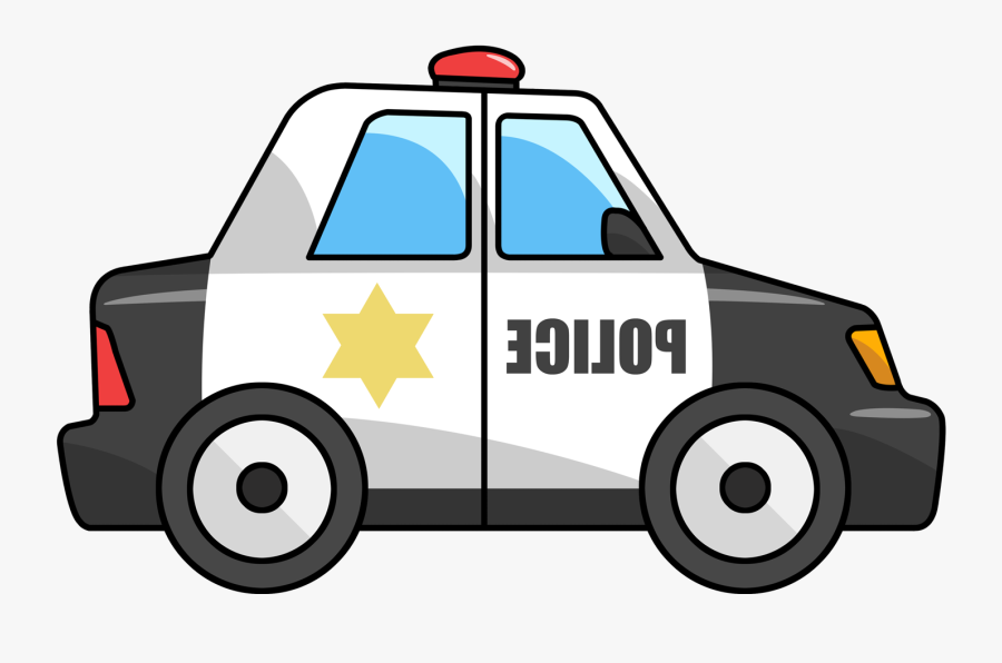 Free Cartoon Police Car Clip Art - Transparent Background Police Car Clipart, Transparent Clipart