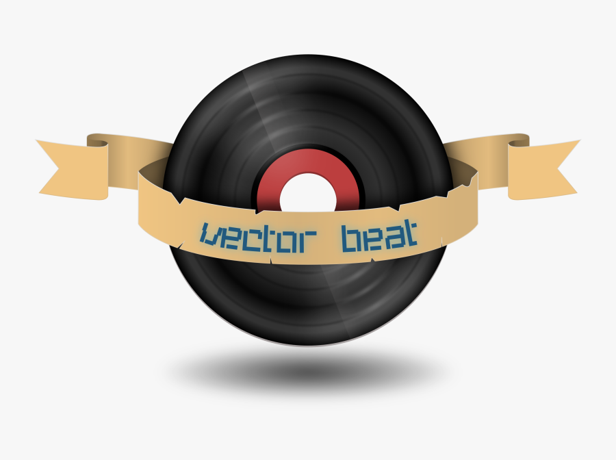 Vector Beat Records Clip Arts - Record Clipart, Transparent Clipart