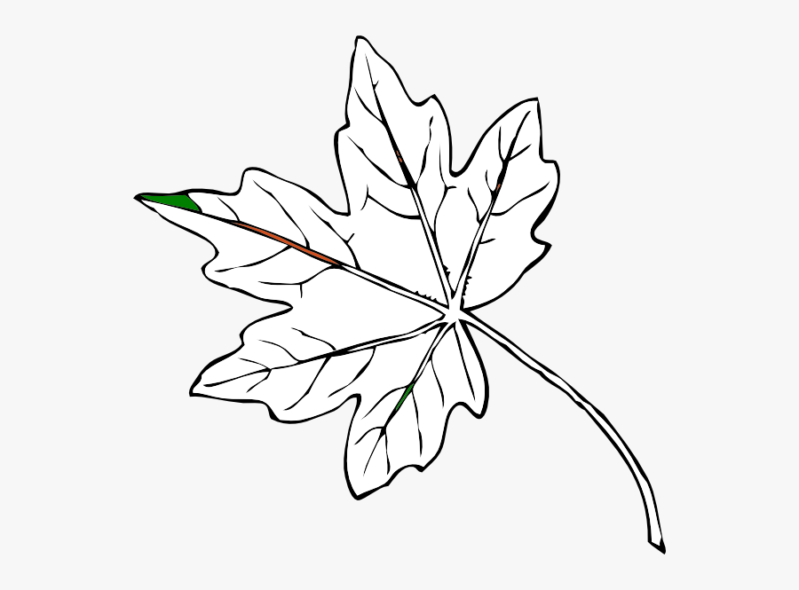 Maple Leaf Svg Clip Arts - Free Leaves Clip Art Black And White, Transparent Clipart