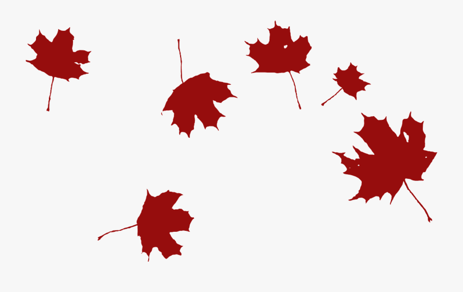 Maple Falling Wind Red Leaves Png Image - Grape Leaf Clip Art, Transparent Clipart