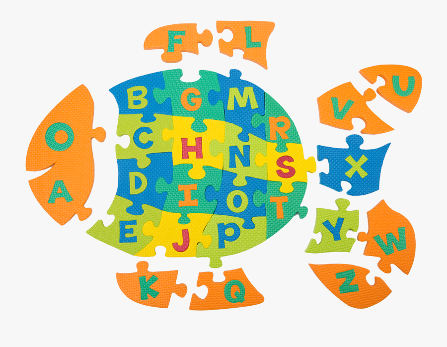 Abc Fish Puzzle, Transparent Clipart