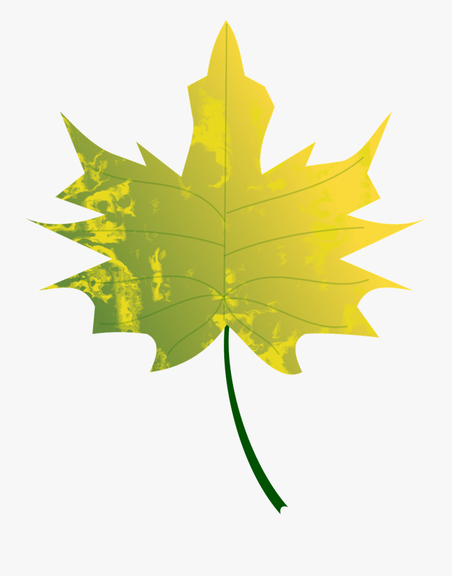 Autumn Leafs Clip Art - Green Fall Leaves Clip Art, Transparent Clipart