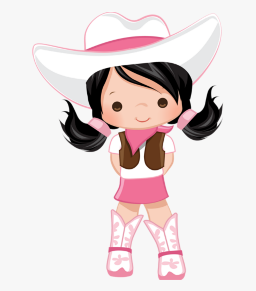 #mq #girl #cowboy #boots #pink - Cowgirl Png, Transparent Clipart