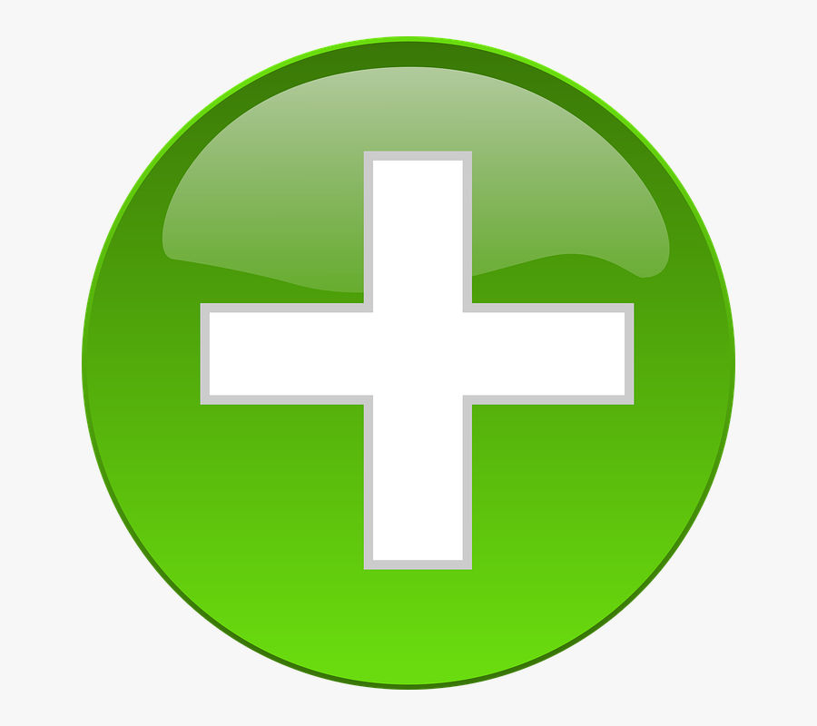 Green Button Free Vector - Sign Of Medical Shop, Transparent Clipart