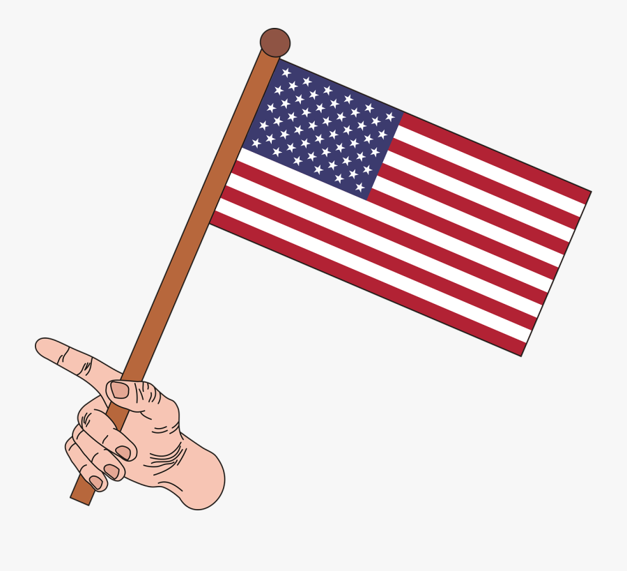 Flag Usa America United States, Transparent Clipart