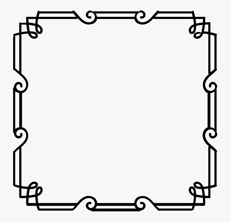 Transparent Art Deco Png - Art Deco Frame Png, Transparent Clipart