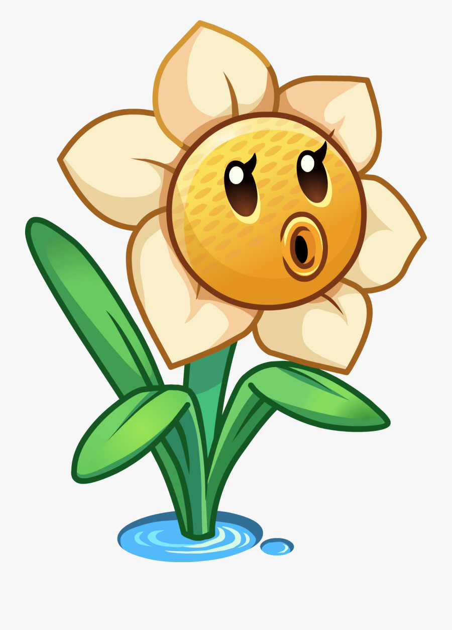 Daffodils Clipart Small Plant - Plants Vs Zombies 2 Online Plants, Transparent Clipart