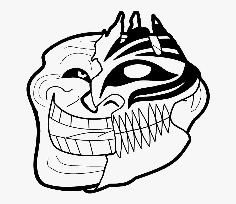Troll Face Vector - Troll Face Png O, Transparent Clipart