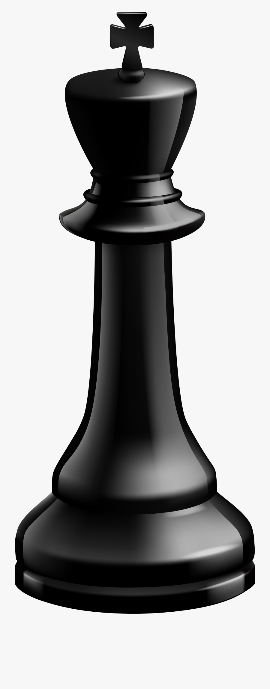 King Black Chess Piece Png Clip Art - Black King Chess Piece Png, Transparent Clipart